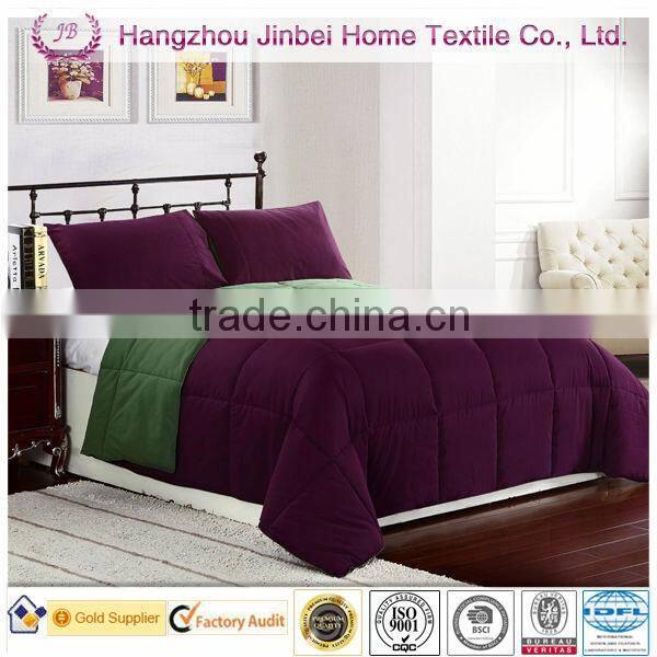 Red-Charcoal Down Alternative quilt