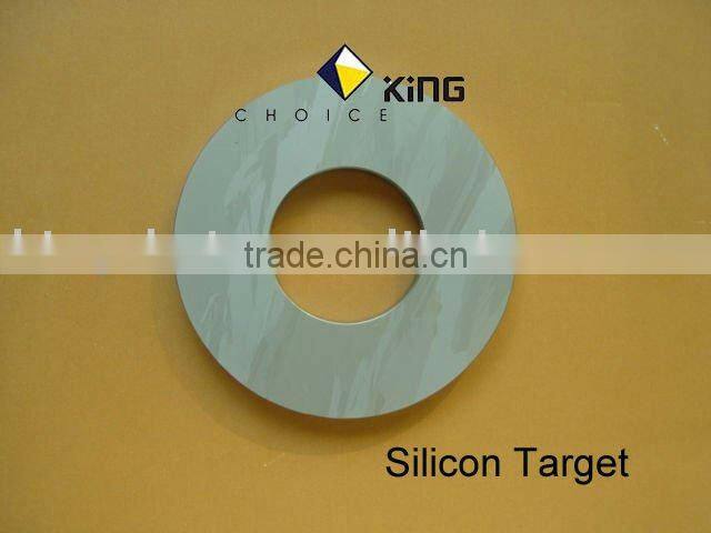 Silicon ring purity 99.999% Si target