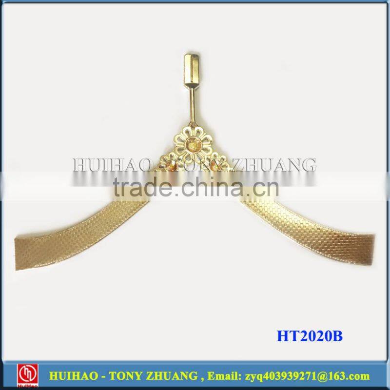 TPU gold metal plating decoration shoe strap HT2020B