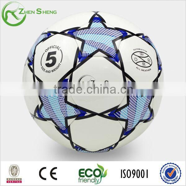 waterproof seamless laminated soccer ball