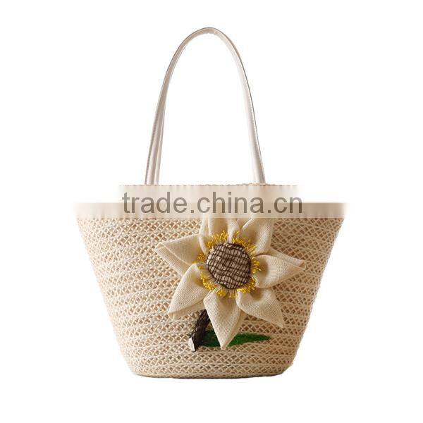 Newest straw summber beach bag,straw beach bag