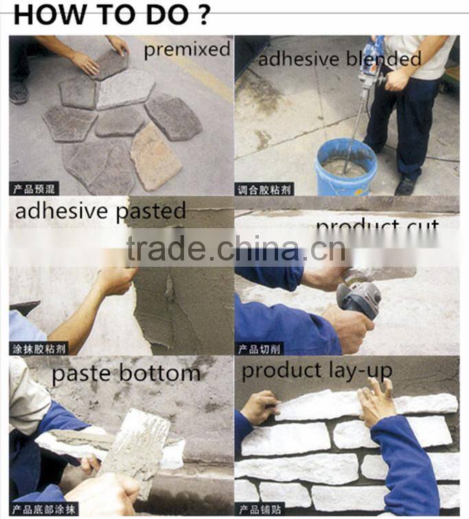 artificial decorative stone for wall cladding