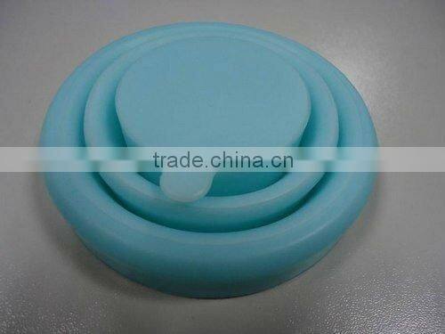 high quality fashion silicone collapsible cup