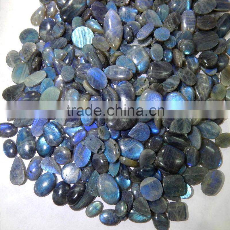 BEAUTIFUL NICE BLUE FIRE LABRADORITE GOOD COLOR & GOOD QUALITY LOT