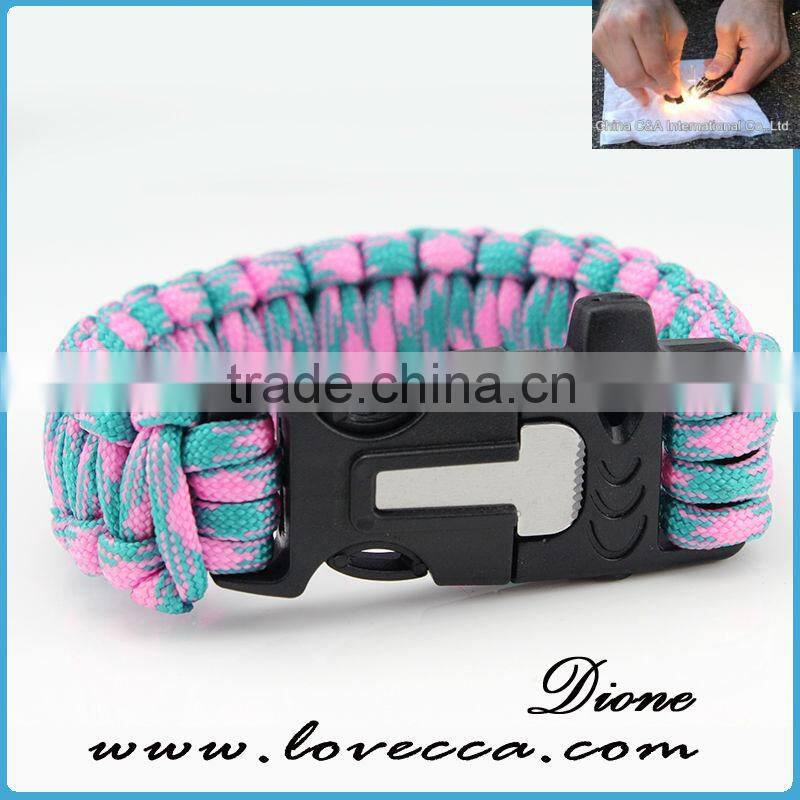 the newest high quality paracord bracelet wholesale paracord bracelet for girl weave style