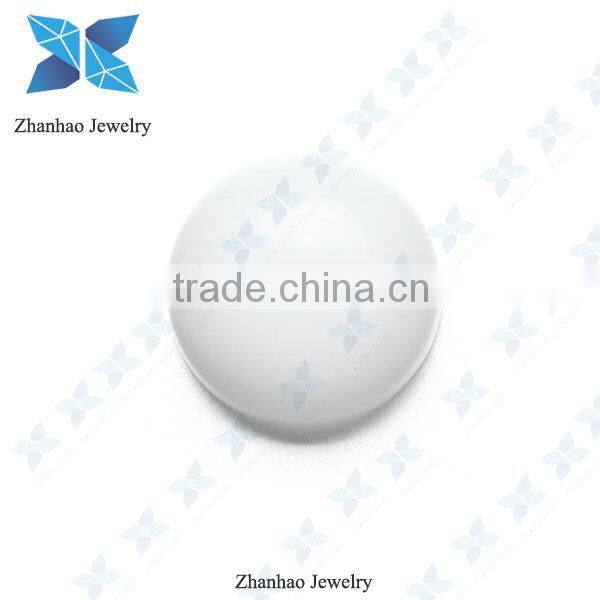 semiprecious stone lab created flat bottom glass stone loose cabochon