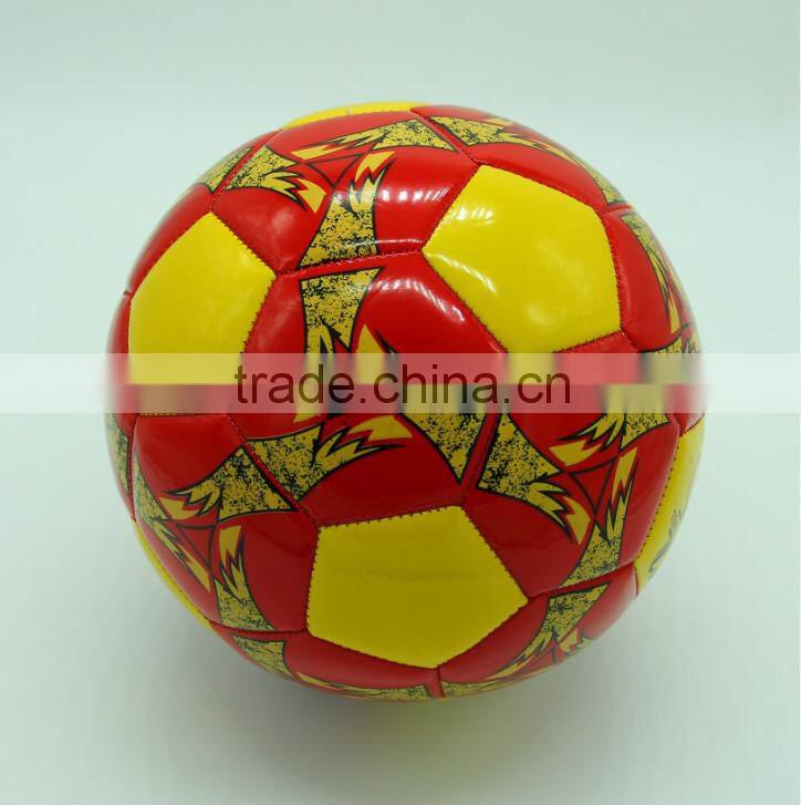 PVC foam machine sewn football