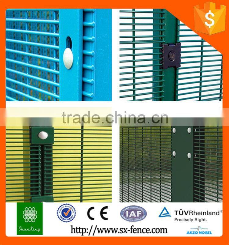 china supplier security 358 wire mesh anti climbing fence