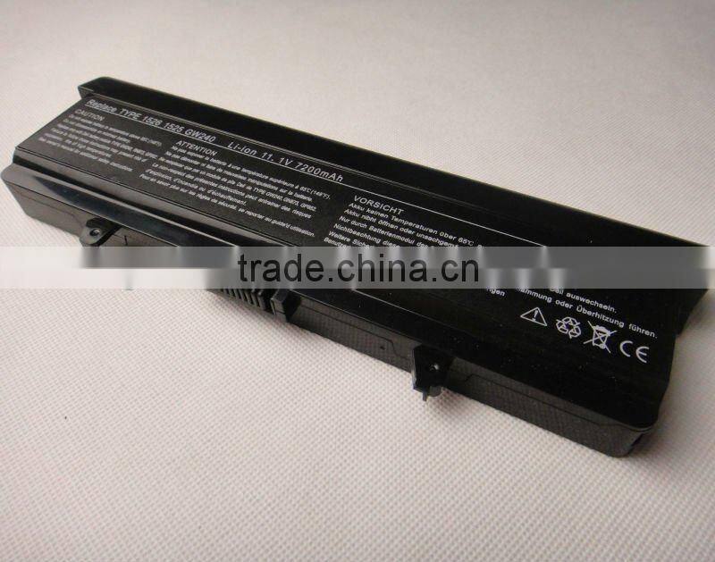 6 CELLS laptop battery pack replace for DELL inspiron 1525 /1526 XPS M1330 XPS M1530 series