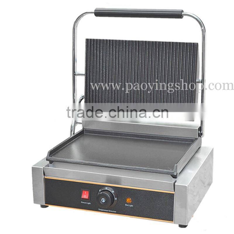 Commercial Use Non-stick Sandwich Plate 220v Electric Panini Contact Grills