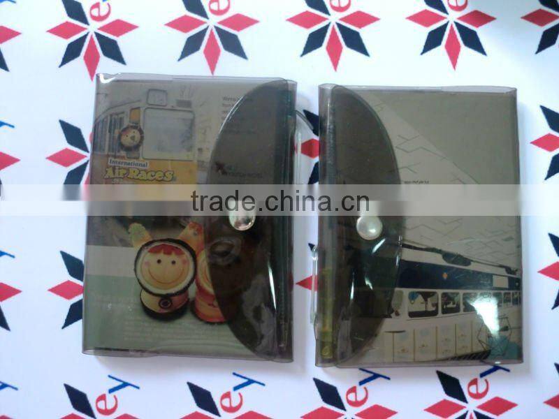 Hot Selling New Design PVC Small Notebook With Pen
