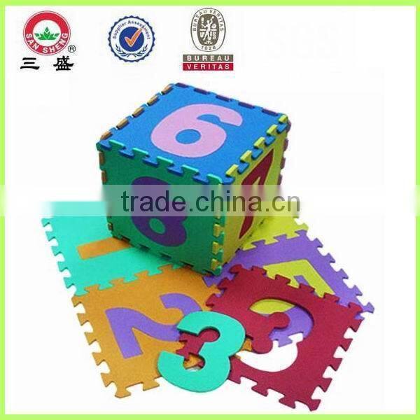 Wholesale alphabet jigsaw puzzle eva foam mat/baby number puzzle mat/alphabet puzzle mat