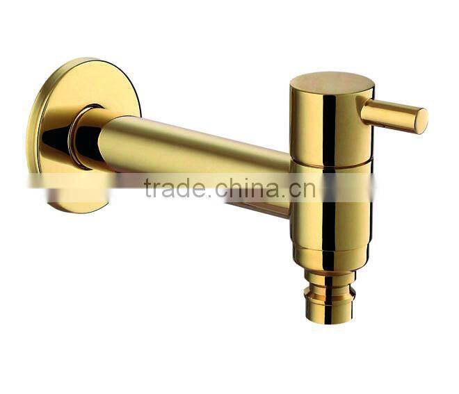 brass material gold plating small bib tap RG-1524