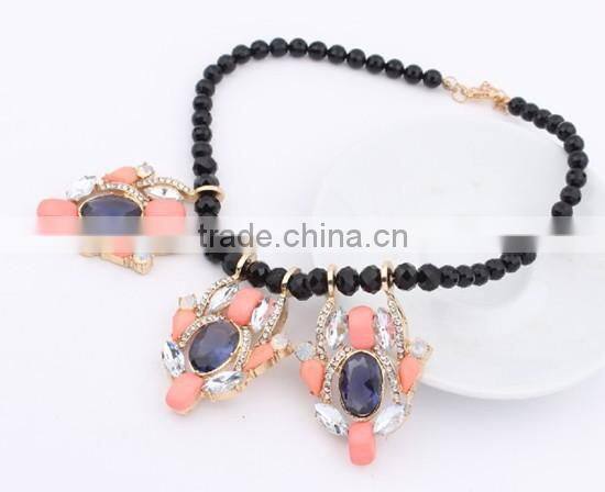 Fashion Acrylic Choker Vintage Pendant Statement Necklace Women Necklaces & Pendants Fashion Necklaces for Women 2014