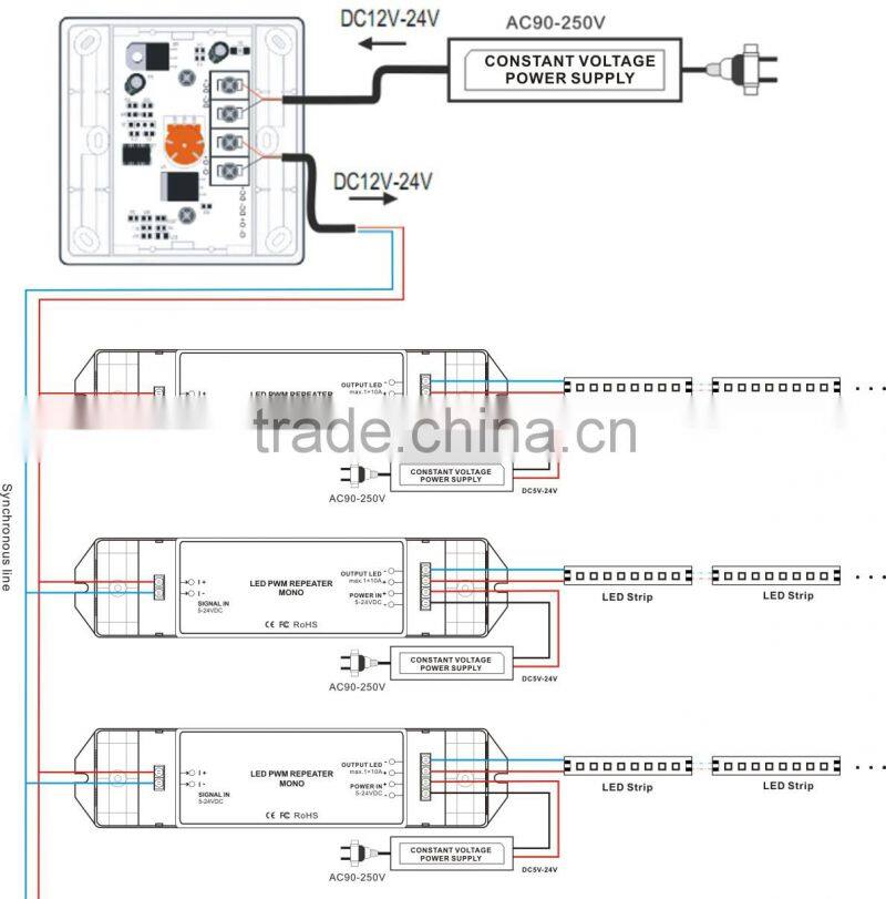 best selling hot chinese product led volt power amplifier 5V-24V