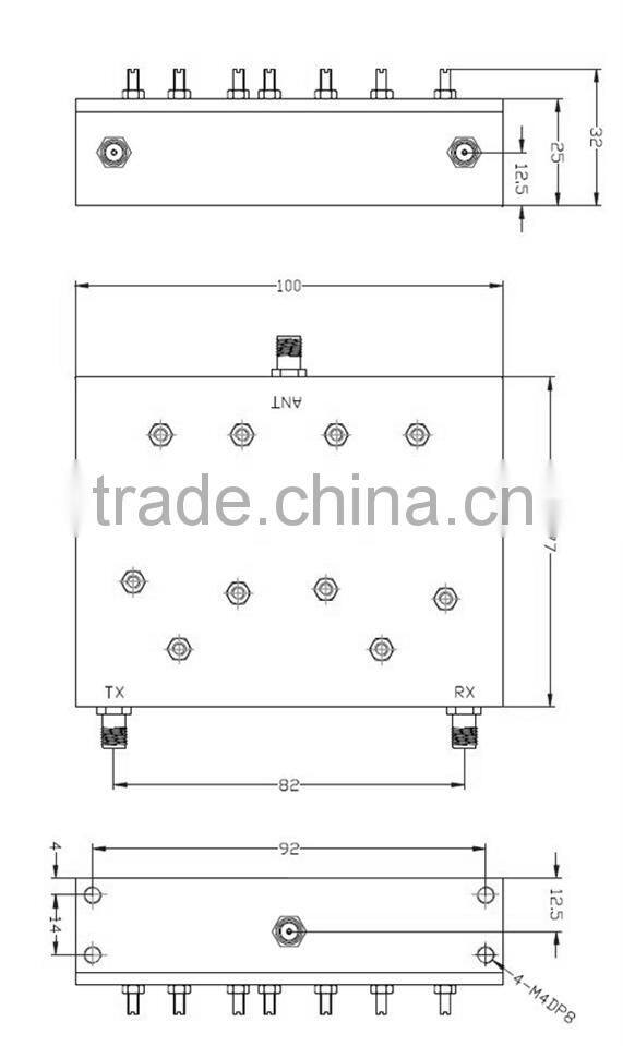 Duplexer Model HJDX - LTE - 01