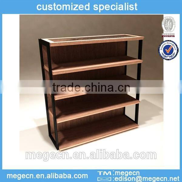 wood exhibition store display rack
