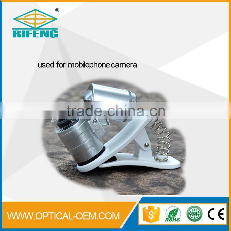 Mini Pocket Microscope with LED Definition Currency Detecting