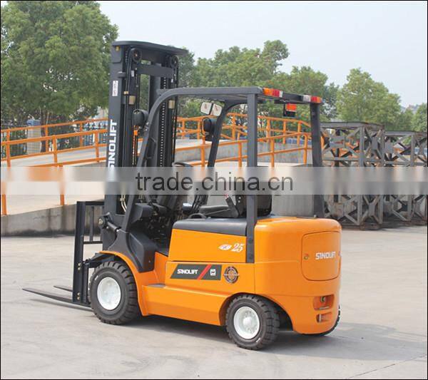 Hot - Four Wheels 1-3T Electric Forklift with CE
