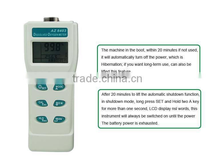 Portable Dissolved Oxygen Meter Water Quality Meter Dissolved Oxygen Tester