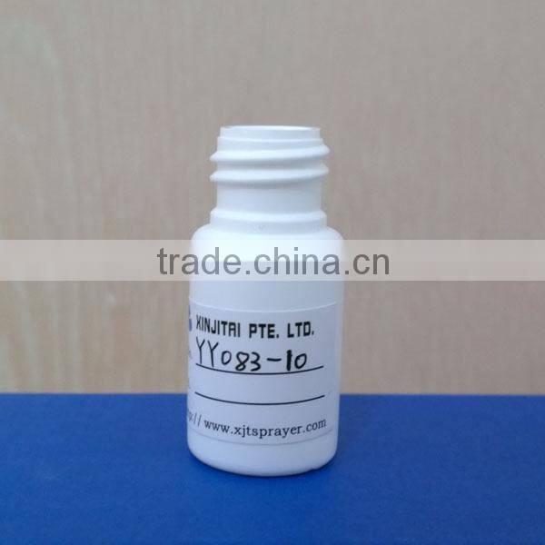 10ml HDPE Oral Spray Bottle in Wide Cylinder Shape, with Rotatable Long Nozzle