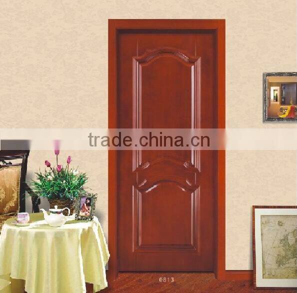 simple factory supply house room cheap price entrance coated wood door