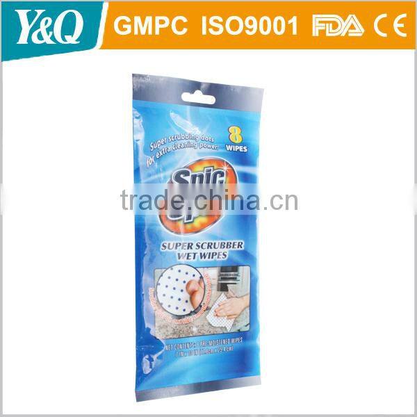 high quality kitchen non-alcoholic cleaning wet wipes