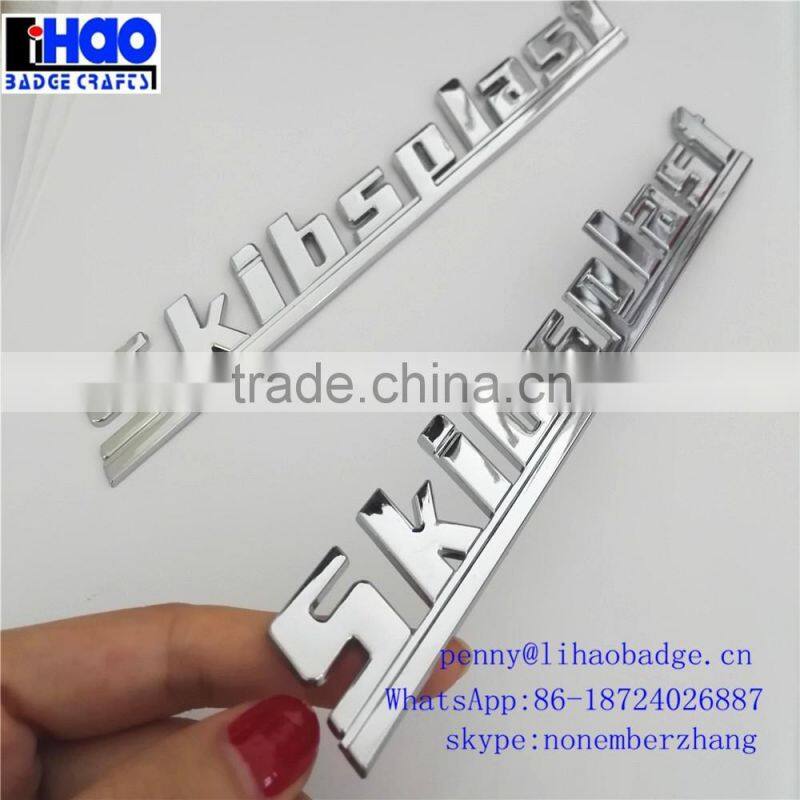 Plastic ABS car grille badges custom car emblem