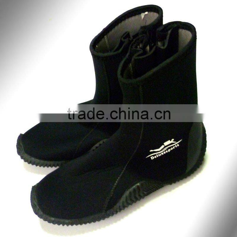 Dive Wetsuit boots 3mm neoprene with a rubberized sole BT03