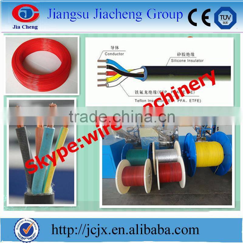 silicone rubber wire manufacturing machine