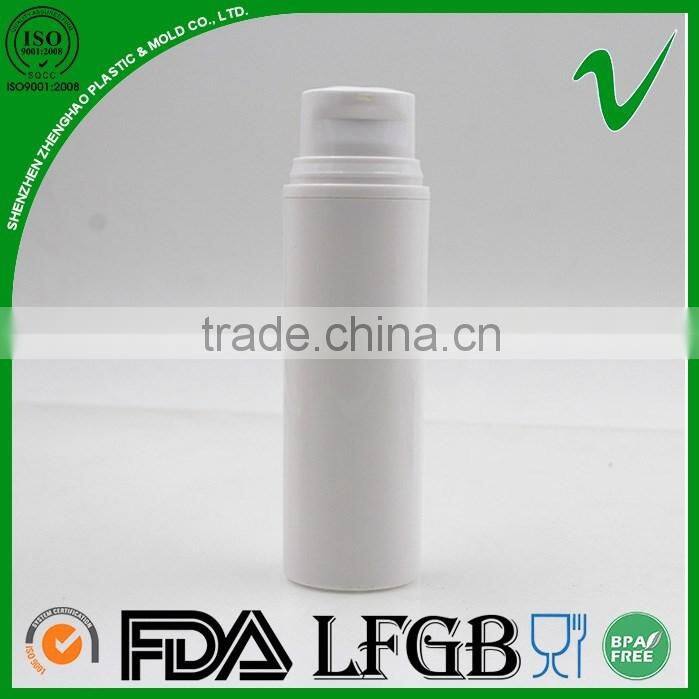 Hot sale cylinder pump 50ml plastic bottle for cosmetic