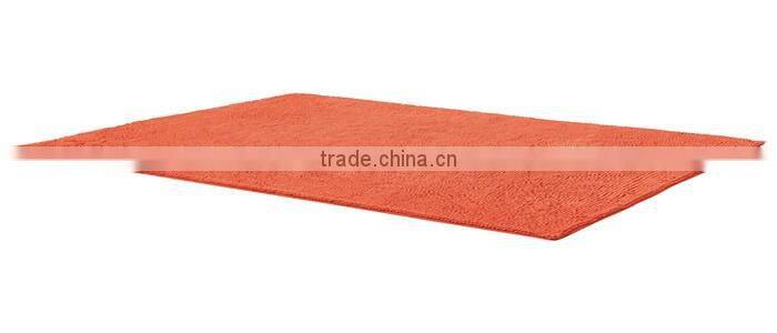 short pile polyester microfiber chenille door carpet