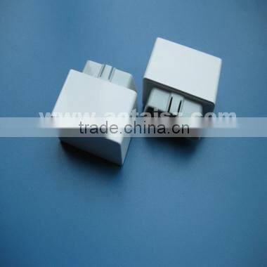 obd2 connector obd gps plastic case and plug