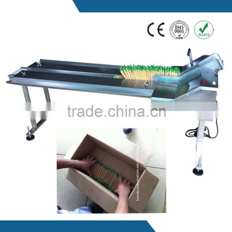 China made dual motor food grade confectionary industry use horizontal collator