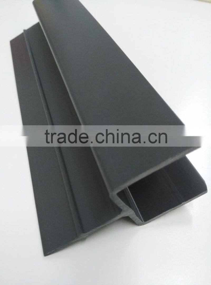 JY-2081|Split plastic strips for roller track|Black Split plastic strips