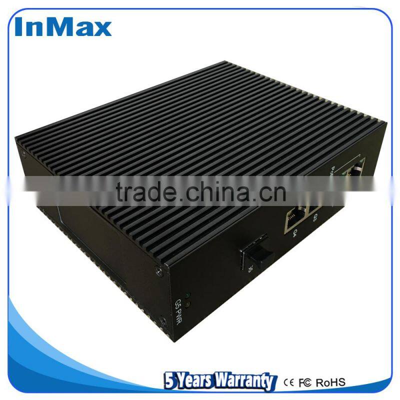 Supply OEM Full Gigabit Unmanaged 5 ports PoE Industrial Ethernet Switches P505A
