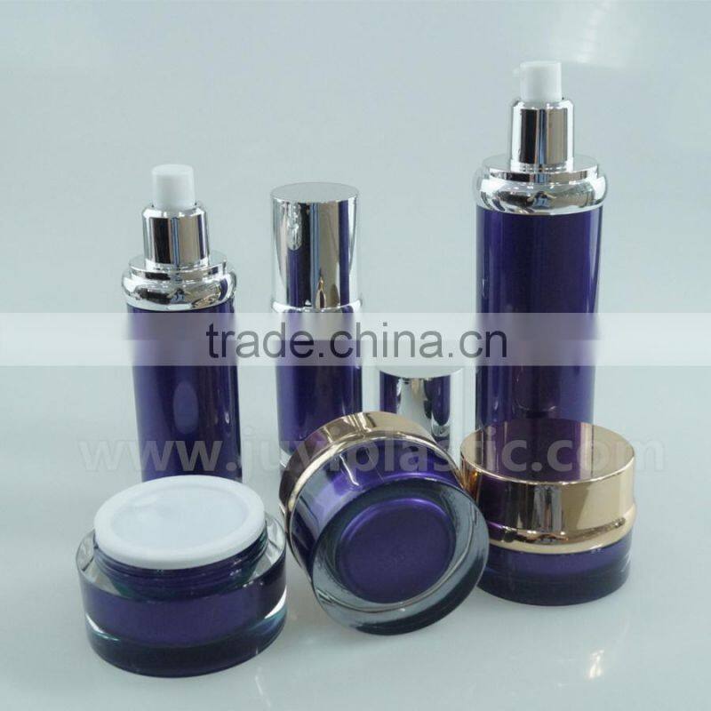 new plastic cosmetic bottle packaging acrylic cream jar,50g beauty product containers