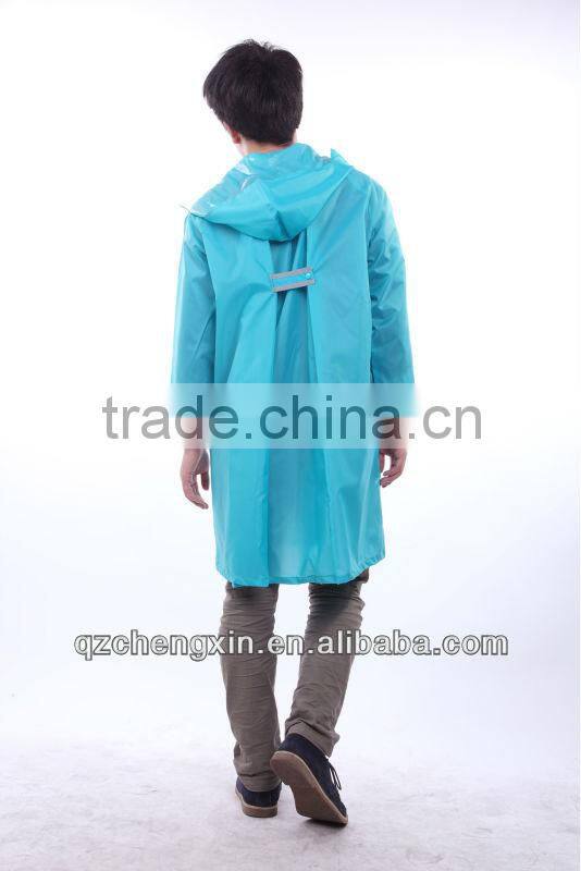 waterproof adult PVC raincoat