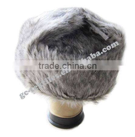 full fake fur bomber hat