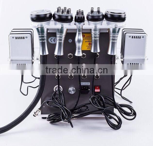Ultrasonic Cavitation Vacuum Lipo Laser RF Slimming Machine Skin Lifting Machine