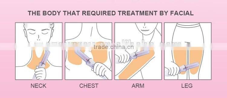 Beauty salon equipment ion massage wand for skin rejuvenation