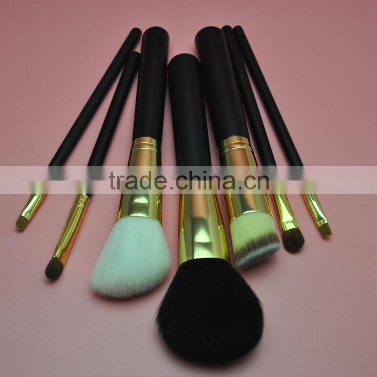 Wholesale 7pcs High quality Cylinder Makeup Brush Gift Set