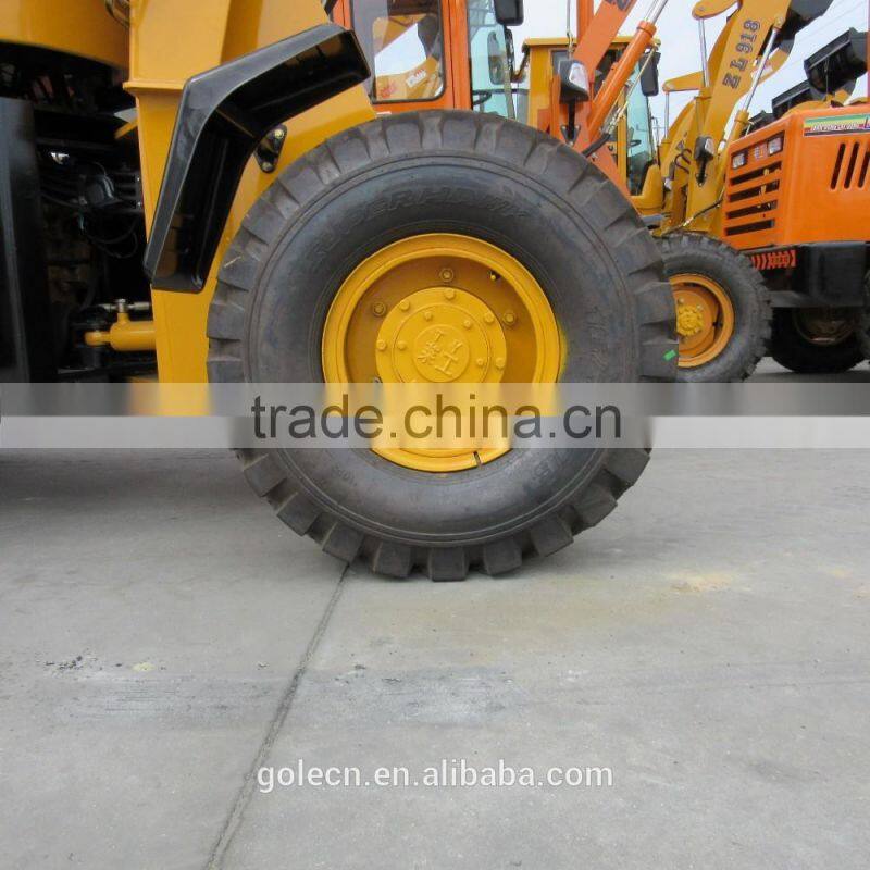 with capacity 2T and 4m unloading height articulated mini wheel loader