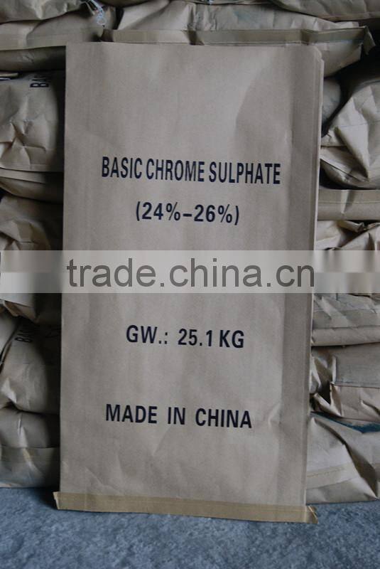 Basic Chrome Sulphate 24%-26%
