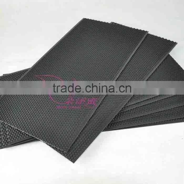 Best seller natural black plastic comb foundation sheet