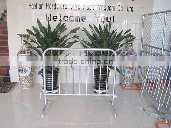 Wholsale Metal Galvanized metal barrier modular crowd control barrier