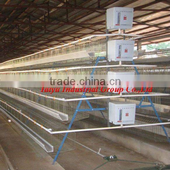 TAIYU-1 4 tier-A type egg laying chicken cage (Professional Manufacturer)