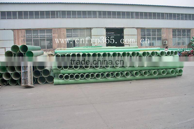 China Factory Hotsale Extruded Glassfiber Pipe/ GRP Pipe/Plastic FRP Pipe