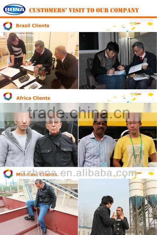 Bona Newly YHZS60m3 mobile concrete batching plant in Philippine