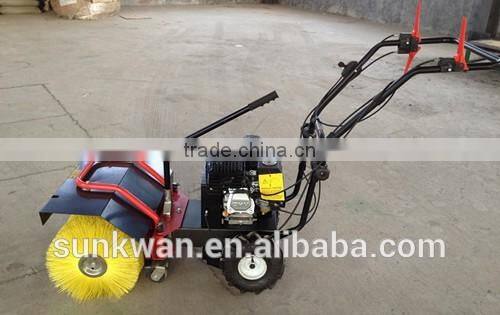 small street sidewalk gas powered snow sweeper SX0680